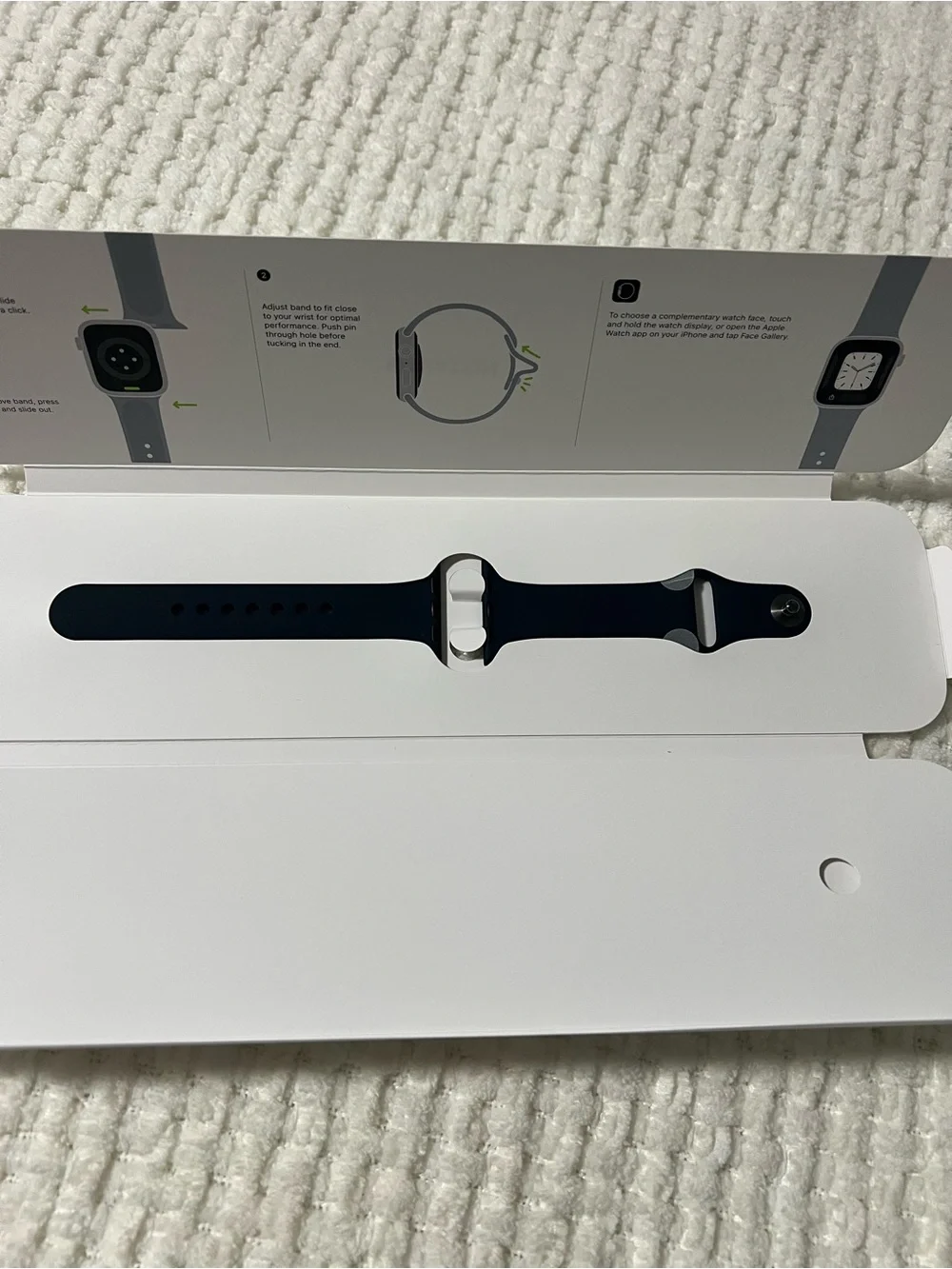 Apple Watch Sport Band - Midnight